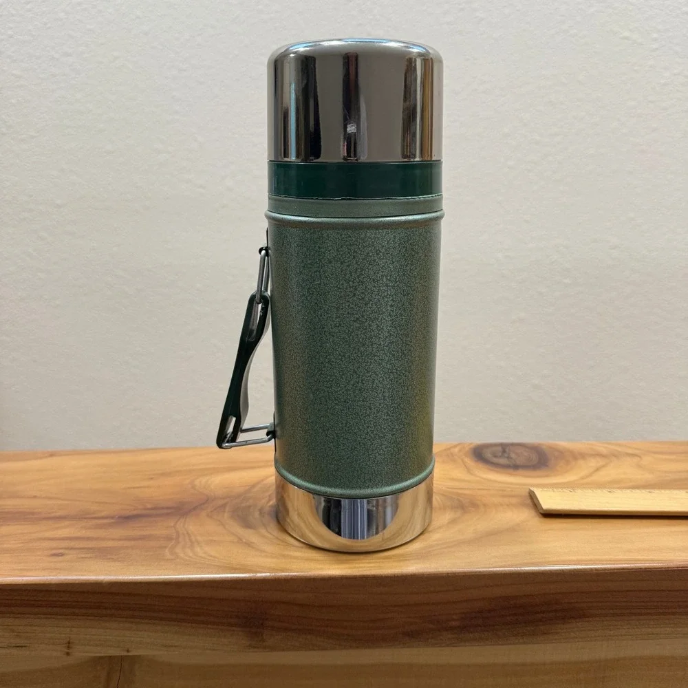 Vintage Stanley Aladdin Soup 24oz Wide Mouth A-1350B USA Vacuum Bottle Thermos - Picture 11 of 11